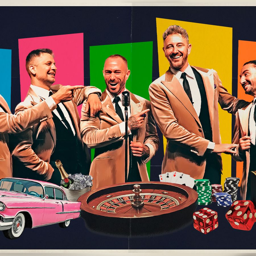 Brendan Cole, James Jordan, Pasha Kovalev, Vincent Simone, and Ian Waite