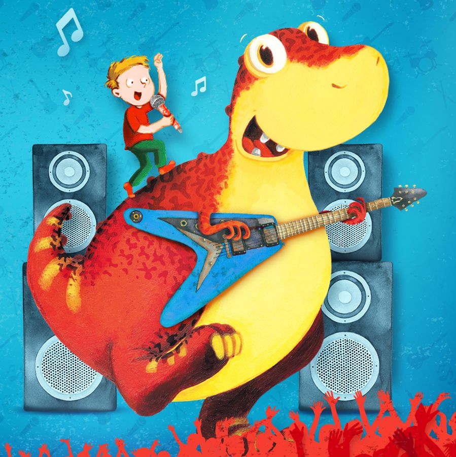 The Dinosaur the pooped a rock show promotional image