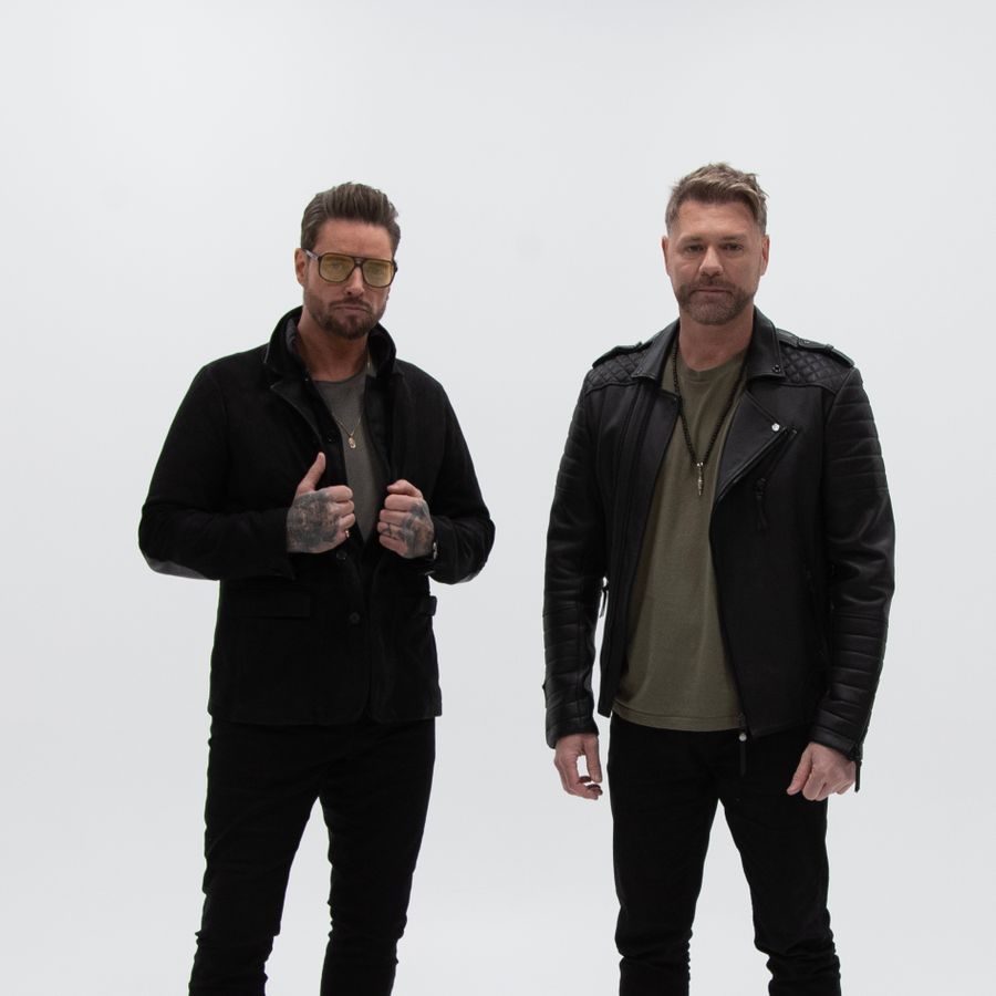 Boyzone’s Keith Duffy and Westlife’s Brian McFadden