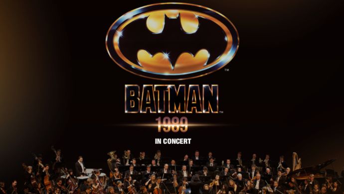 Batman in concert promotional image