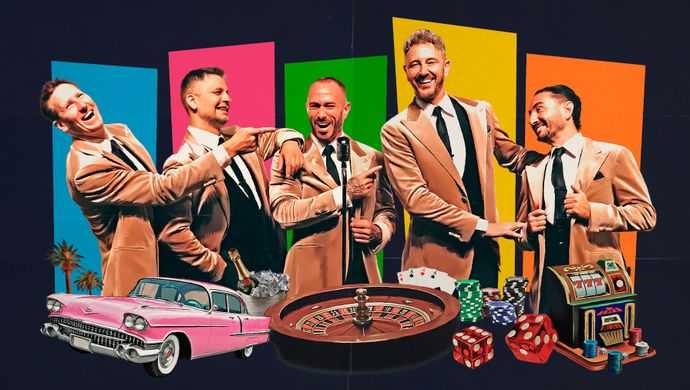 Brendan Cole, James Jordan, Pasha Kovalev, Vincent Simone, and Ian Waite